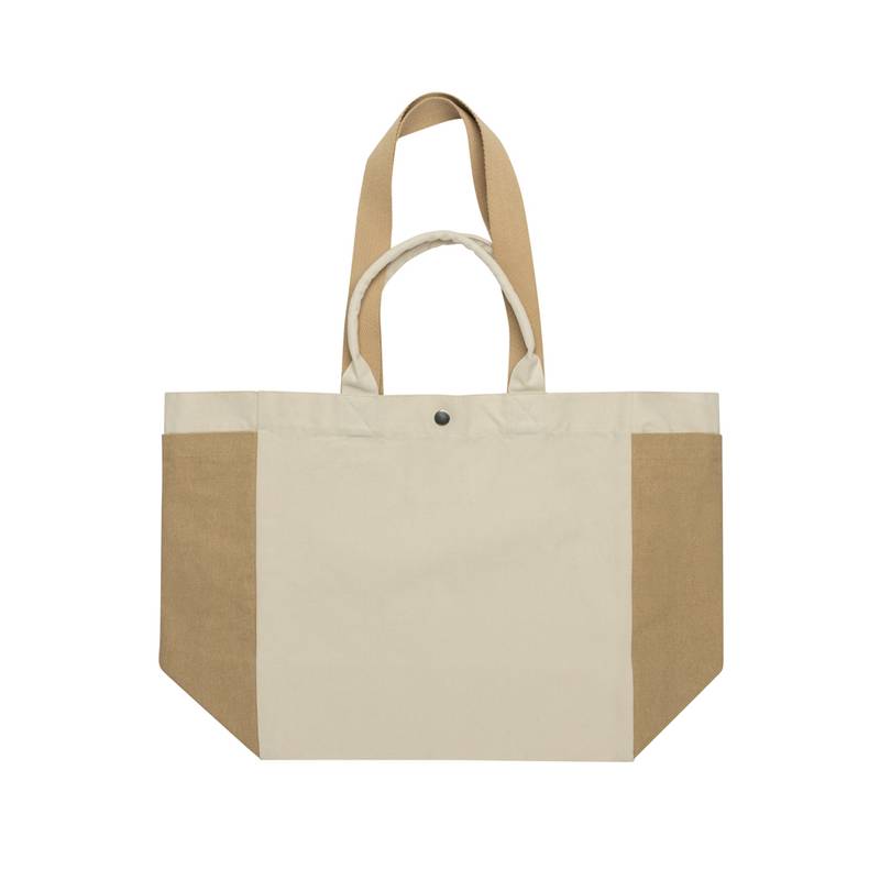 BEAU AWARE™ všestr. shopper taška z 400 gsm recykl. plátna, biela Off BEAU AWARE™ všestr. shopper taška z 400 gsm recykl. plátna, biela Off