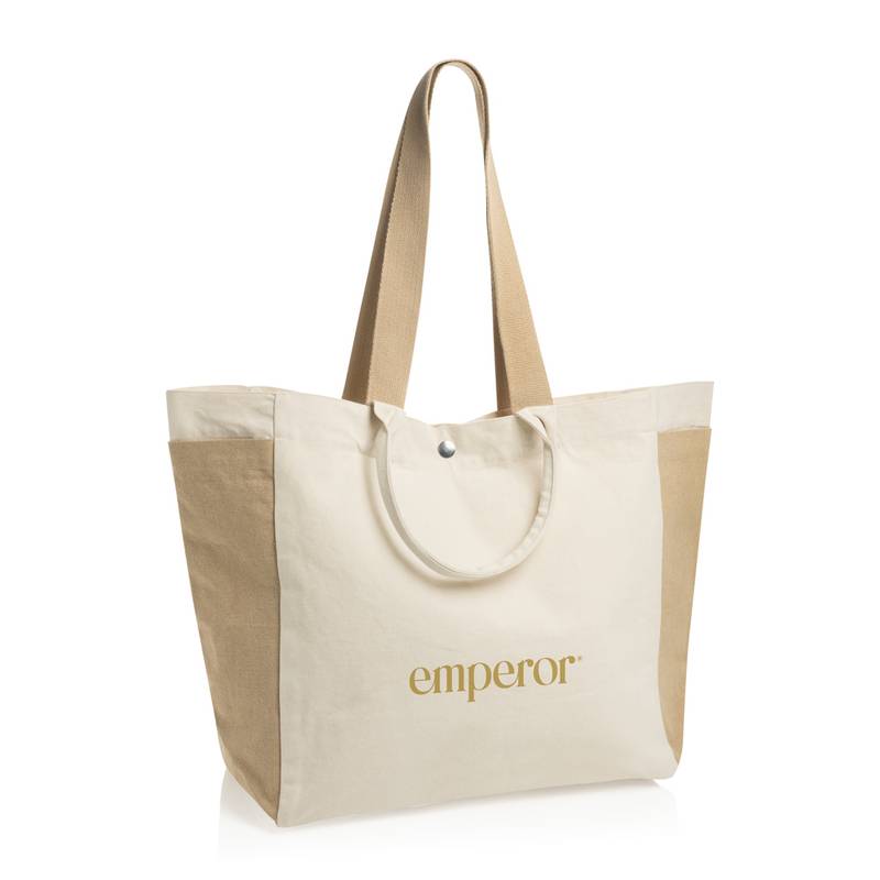 BEAU AWARE™ všestr. shopper taška z 400 gsm recykl. plátna, biela Off BEAU AWARE™ všestr. shopper taška z 400 gsm recykl. plátna, biela Off