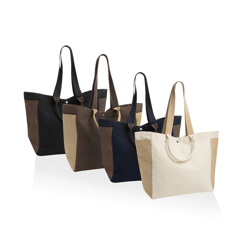 BEAU AWARE™ všestr. shopper taška z 400 gsm recykl. plátna, biela Off BEAU AWARE™ všestr. shopper taška z 400 gsm recykl. plátna, biela Off