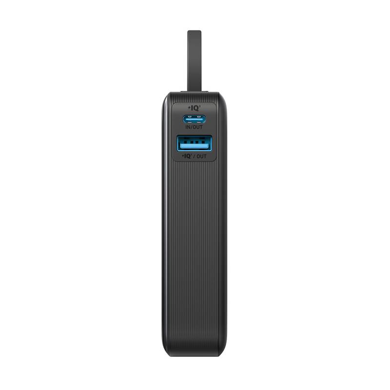 Anker Nano Power Bank 30 W so zabudovaným USB-C káblom, čierna, čierna Anker Nano Power Bank 30 W so zabudovaným USB-C káblom, čierna, čierna