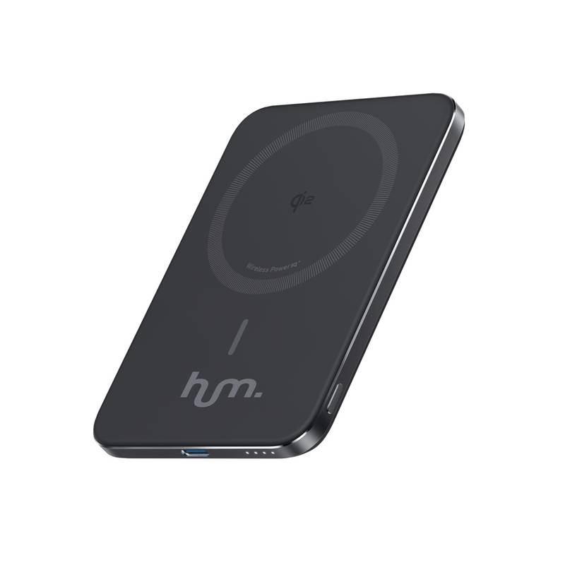 Anker Nano Wireless Power Bank 5K 15 W MagGo Slim Qi2, čierna, čierna Anker Nano Wireless Power Bank 5K 15 W MagGo Slim Qi2, čierna, čierna