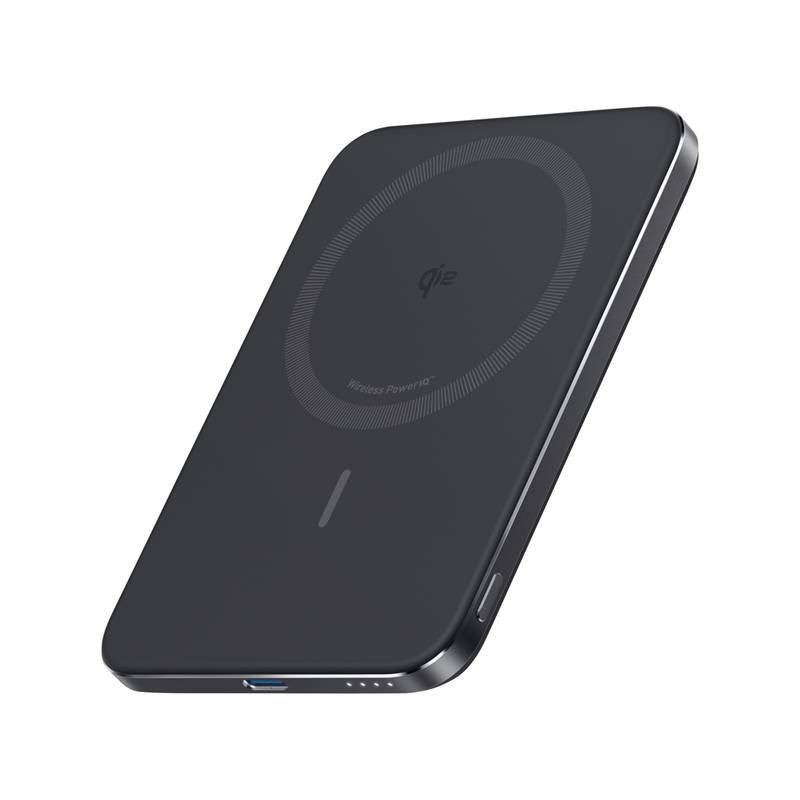 Anker Nano Wireless Power Bank 5K 15 W MagGo Slim Qi2, čierna, čierna Anker Nano Wireless Power Bank 5K 15 W MagGo Slim Qi2, čierna, čierna