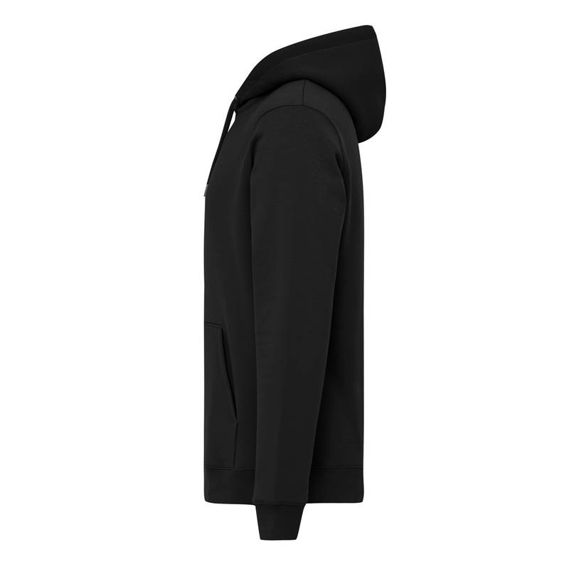 IQONIQ Joshua Unisex mikina s kapucňou z rec. bavlny, čierna IQONIQ Joshua Unisex mikina s kapucňou z rec. bavlny, čierna