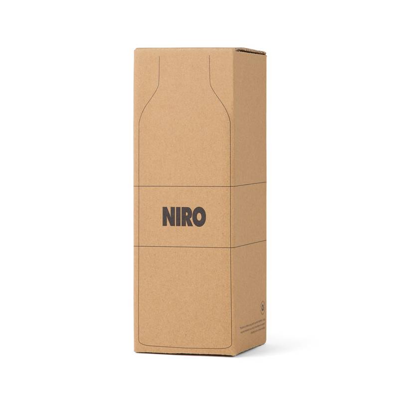 VINGA Niro RCS nerezová fľaša so silikónovým úchytom 500 ml, čierna VINGA Niro RCS nerezová fľaša so silikónovým úchytom 500 ml, čierna