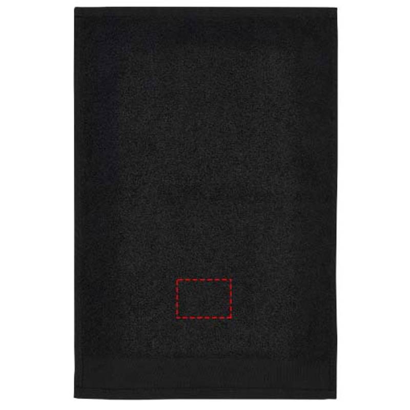 Bavlněný ručník 30x50 cm s gramáží 550 g/m² Chloe, černá Bavlněný ručník 30x50 cm s gramáží 550 g/m² Chloe, černá