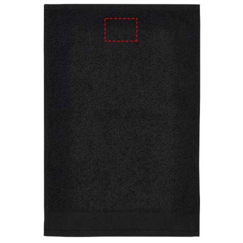 Bavlněný ručník 30x50 cm s gramáží 550 g/m² Chloe, černá Bavlněný ručník 30x50 cm s gramáží 550 g/m² Chloe, černá