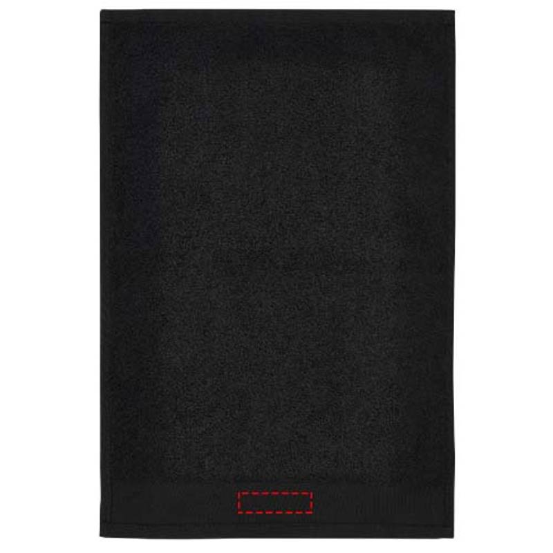 Bavlněný ručník 30x50 cm s gramáží 550 g/m² Chloe, černá Bavlněný ručník 30x50 cm s gramáží 550 g/m² Chloe, černá