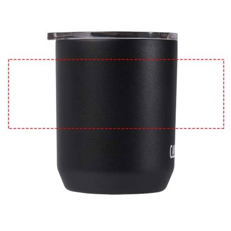 CamelBak® Horizon 350ml vákuovo izolovaný táborový hrnček, čierna CamelBak® Horizon 350ml vákuovo izolovaný táborový hrnček, čierna
