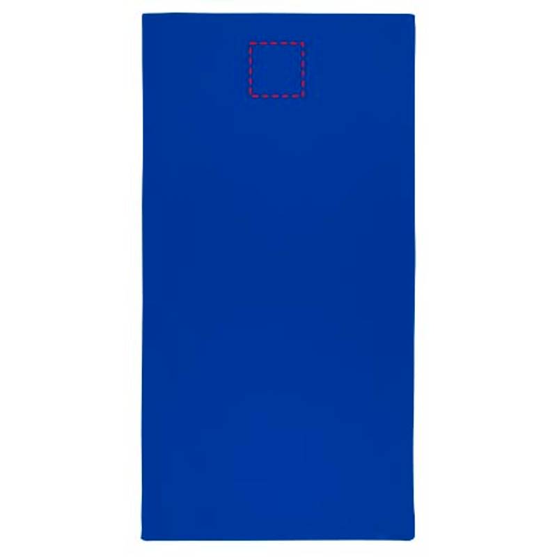 Lucas RPET športový uterák 50×100 cm, modrá Royal Lucas RPET športový uterák 50×100 cm, modrá Royal