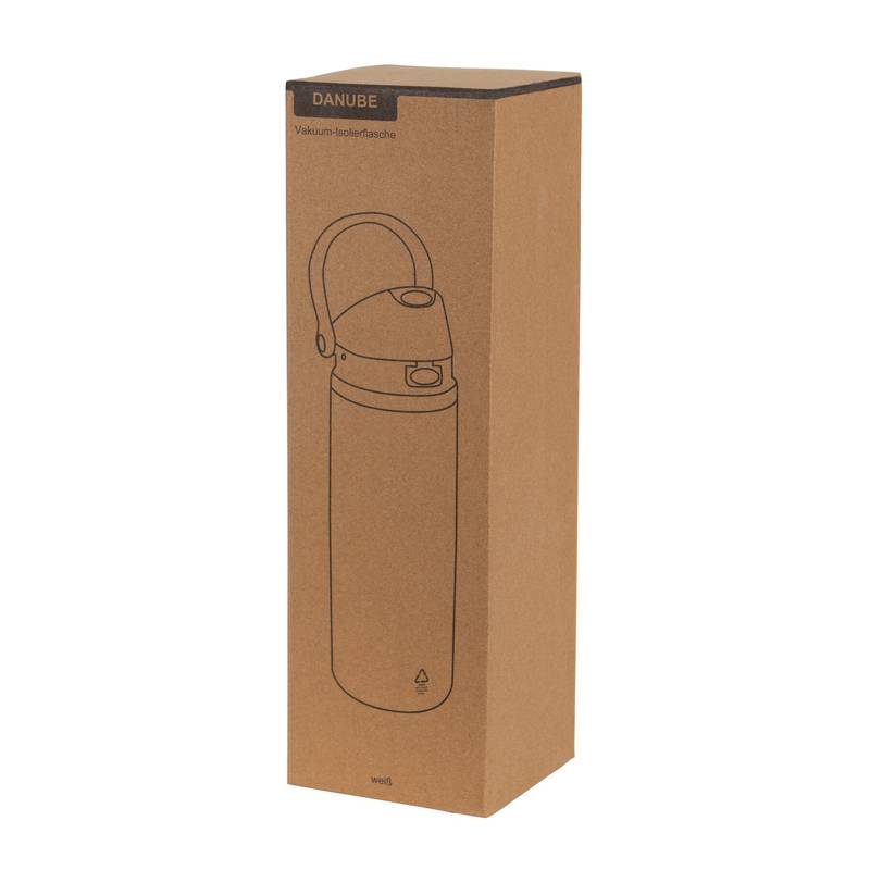 DANUBE Vakuově izolovaná fľaša 750ml, biela DANUBE Vakuově izolovaná fľaša 750ml, biela