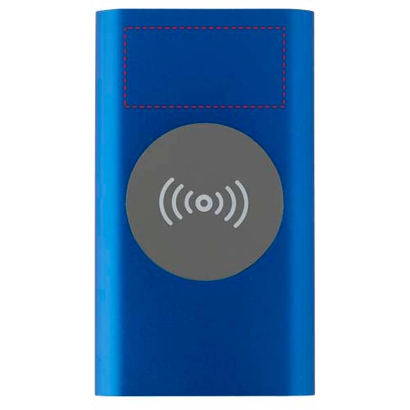 Juice 4000mAh bezdrátová powerbanka typu C z recykl. hliníku, modrá Royal Juice 4000mAh bezdrátová powerbanka typu C z recykl. hliníku, modrá Royal