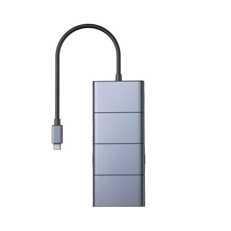 Anker PowerExpand USB-C dátový hub 11 v 1 s PD 10 Gbps, sivá Anker PowerExpand USB-C dátový hub 11 v 1 s PD 10 Gbps, sivá