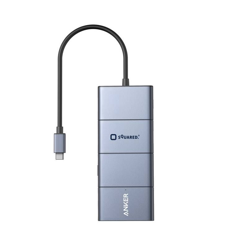 Anker PowerExpand USB-C dátový hub 11 v 1 s PD 10 Gbps, sivá Anker PowerExpand USB-C dátový hub 11 v 1 s PD 10 Gbps, sivá