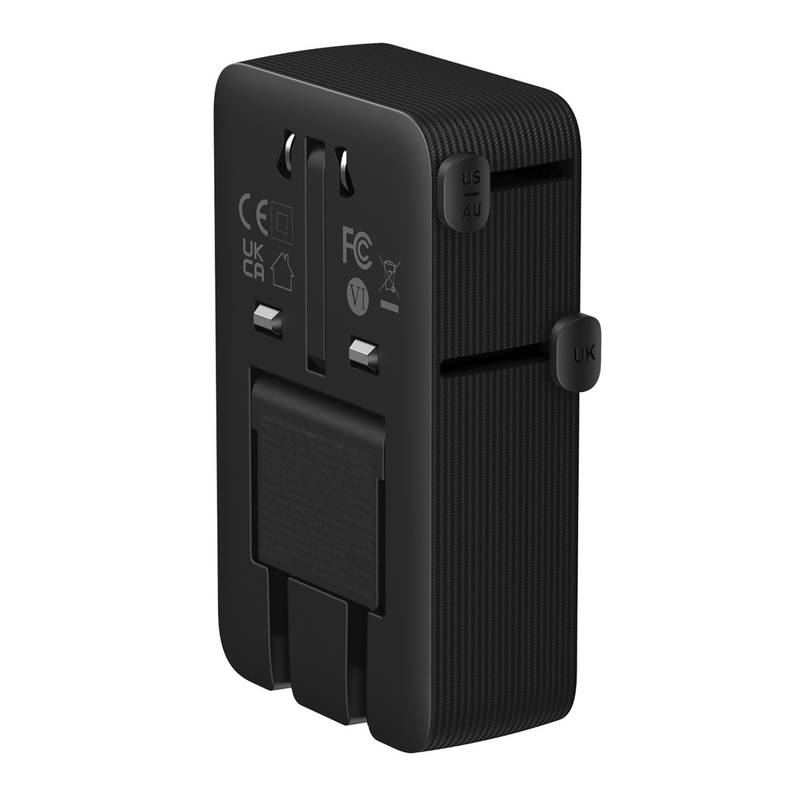 Anker Nano cestovný adaptér 5 v 1 (20 W), čierna Anker Nano cestovný adaptér 5 v 1 (20 W), čierna