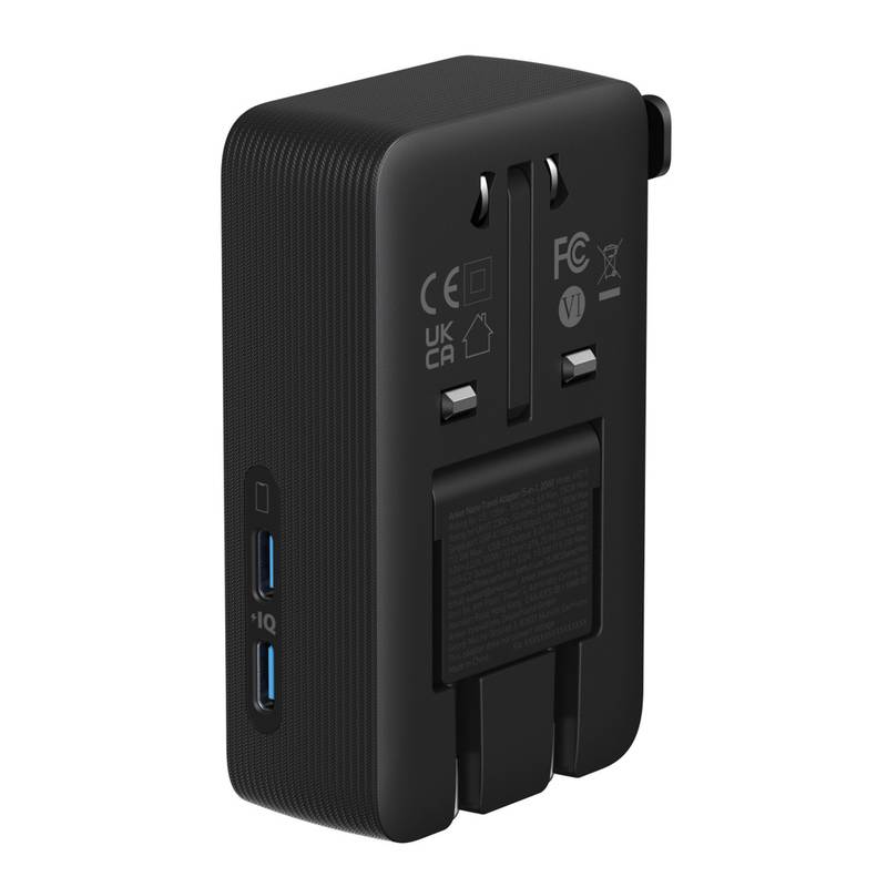 Anker Nano cestovný adaptér 5 v 1 (20 W), čierna Anker Nano cestovný adaptér 5 v 1 (20 W), čierna