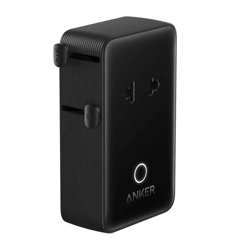 Anker Nano cestovný adaptér 5 v 1 (20 W), čierna Anker Nano cestovný adaptér 5 v 1 (20 W), čierna