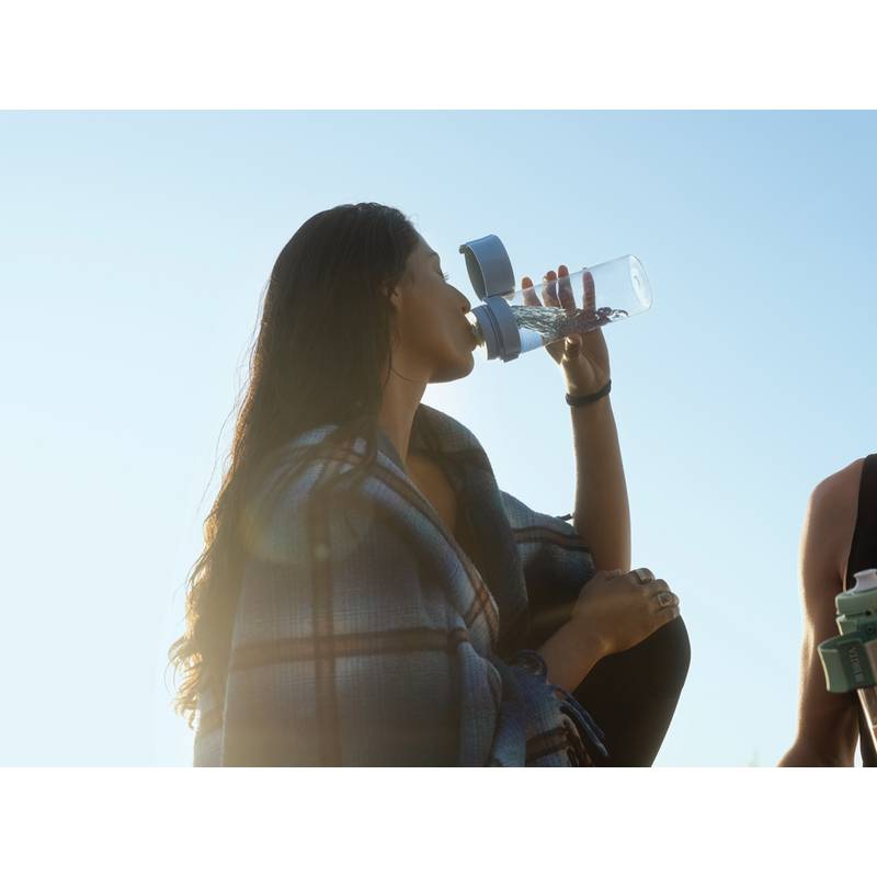 BRITA VITAL fľaša s vod. filtrom, 600 ml – vrátane 2 filtrov, ružová Apricot BRITA VITAL fľaša s vod. filtrom, 600 ml – vrátane 2 filtrov, ružová Apricot