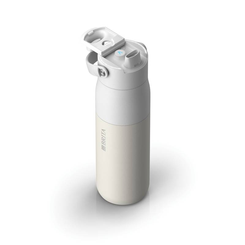 BRITA LARQ iQ Track Purify Clean fľaša, 680 ml, biela BRITA LARQ iQ Track Purify Clean fľaša, 680 ml, biela
