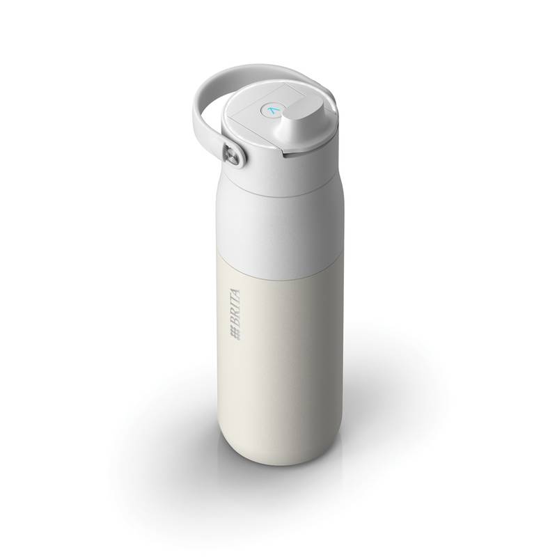 BRITA LARQ iQ Track Purify Clean fľaša, 680 ml, biela BRITA LARQ iQ Track Purify Clean fľaša, 680 ml, biela