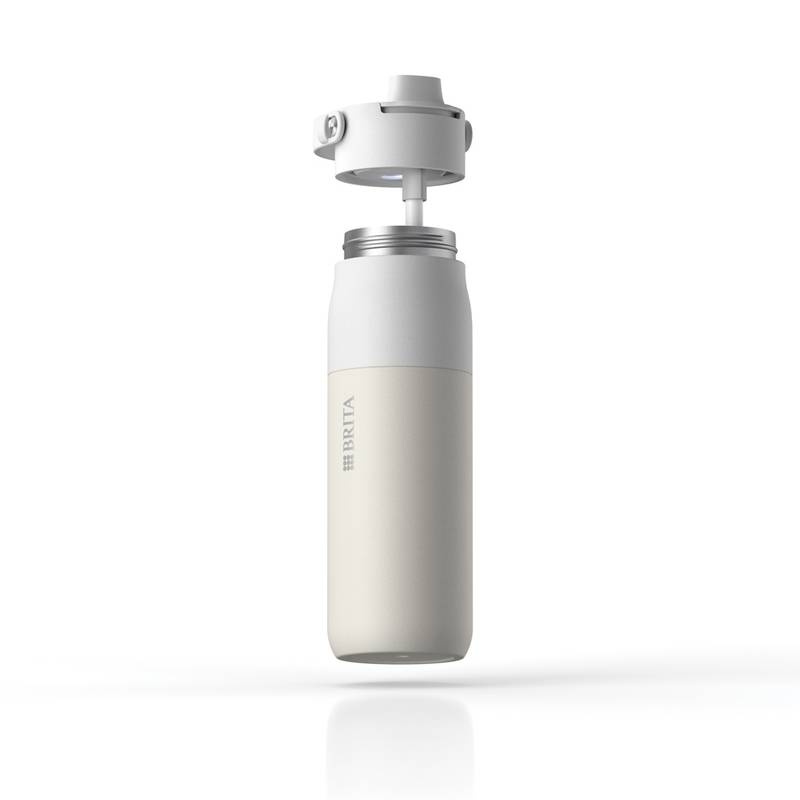 BRITA LARQ iQ Track Purify Clean fľaša, 680 ml, biela BRITA LARQ iQ Track Purify Clean fľaša, 680 ml, biela