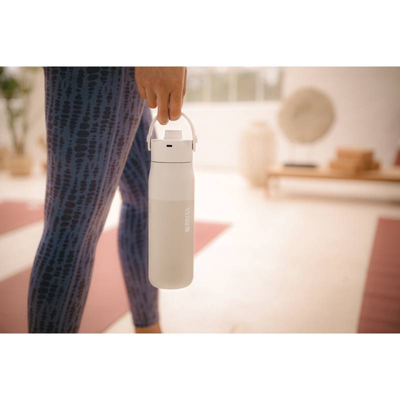 BRITA LARQ iQ Track Purify Clean fľaša, 680 ml, biela BRITA LARQ iQ Track Purify Clean fľaša, 680 ml, biela