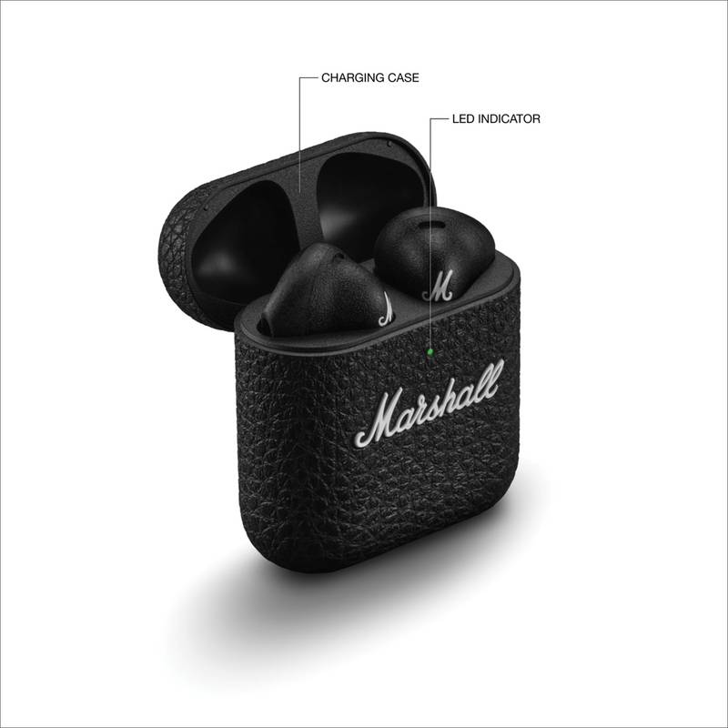 Marshall Minor IV 30H+ TWS slúchadlá, čierna Marshall Minor IV 30H+ TWS slúchadlá, čierna