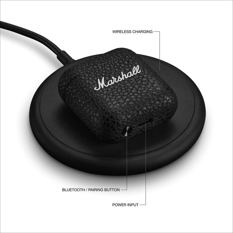 Marshall Minor IV 30H+ TWS slúchadlá, čierna Marshall Minor IV 30H+ TWS slúchadlá, čierna