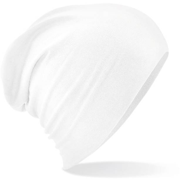 Beechfield | B368, Hemsedal bavlněná slouch čepice, bílá, onesize Beechfield | B368, Hemsedal bavlněná slouch čepice, bílá, onesize