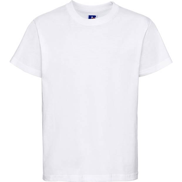 Russell | 180B, Dětské tričko z těžké bavlny, bílá, 90 Russell | 180B, Dětské tričko z těžké bavlny, bílá, 90