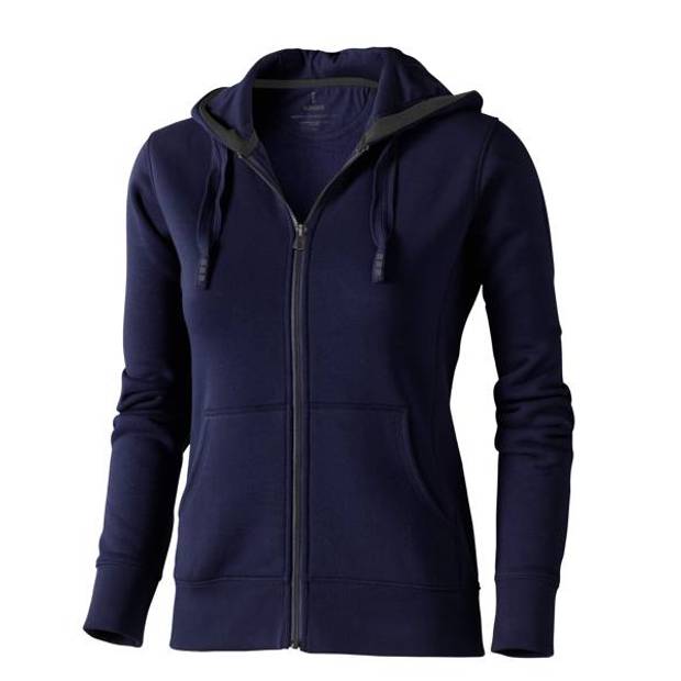 Elevate Arora HOODED FULL ZIP LADIES SWEATER nám.modrá M Elevate Arora HOODED FULL ZIP LADIES SWEATER nám.modrá M