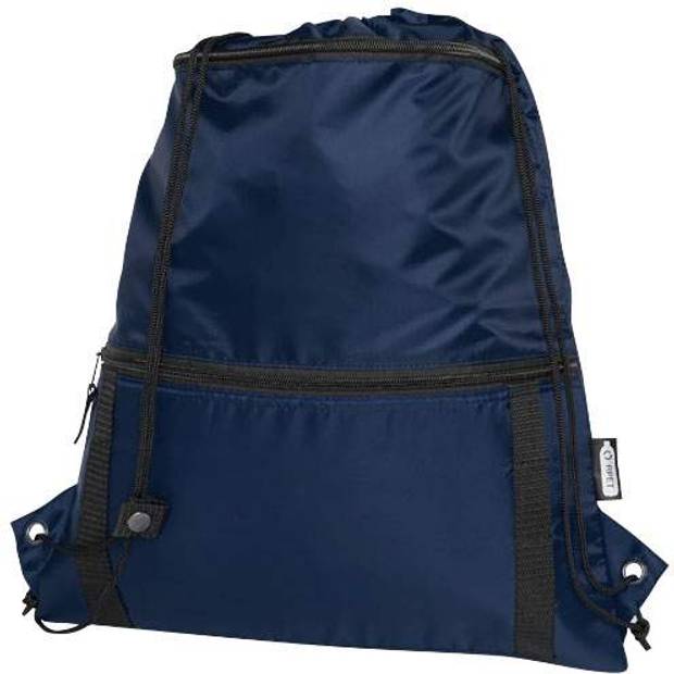 GRS recyklovaná taška se stahovací šňůrkou Adventure, modrá námořnická GRS recyklovaná taška se stahovací šňůrkou Adventure, modrá námořnická