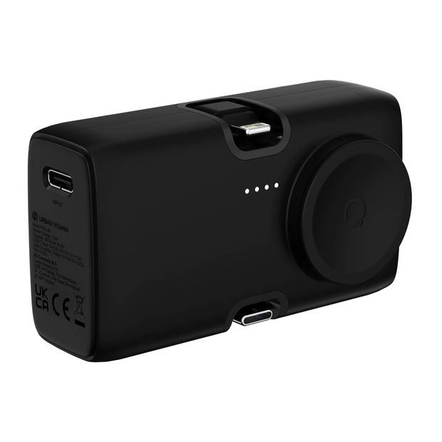 Powerbanka Urban Vitamin San Diego 20W PD z RCS plastu, černá Powerbanka Urban Vitamin San Diego 20W PD z RCS plastu, černá