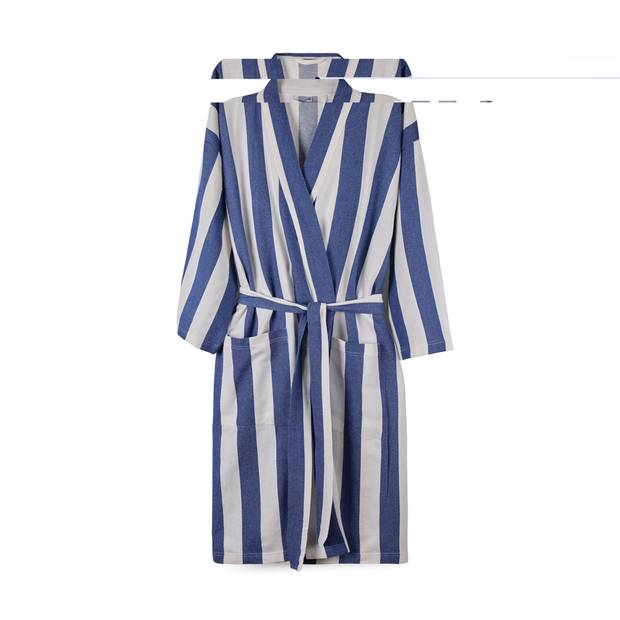 Hamam róba S/M VINGA Ornos z GRS, modrá - bílá, S/M Hamam róba S/M VINGA Ornos z GRS, modrá - bílá, S/M