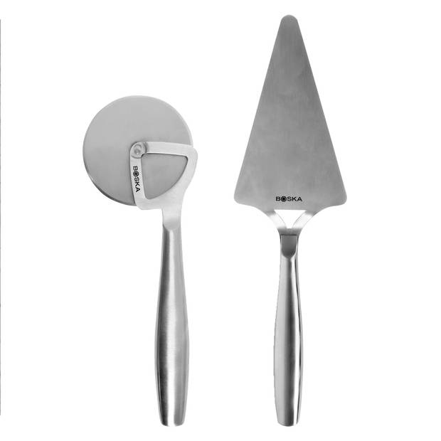 Sada na pizzu BOSKA Copenhagen, šedá steel Sada na pizzu BOSKA Copenhagen, šedá steel