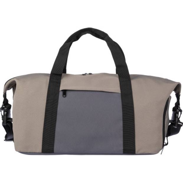 Polyesterová (600D) taška Ines, hnědá taupe Polyesterová (600D) taška Ines, hnědá taupe