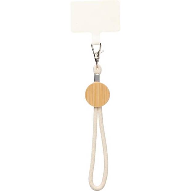 Bavlněný (D16) náramek na telefon Maxim, hnědá khaki Bavlněný (D16) náramek na telefon Maxim, hnědá khaki