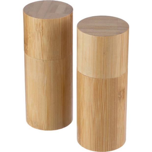 Sada bambusového mlýnku na pepř Christine, hnědá Sada bambusového mlýnku na pepř Christine, hnědá