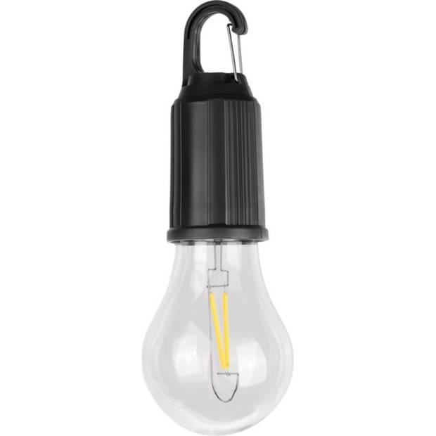 ABS žárovka Dalton, černá ABS žárovka Dalton, černá