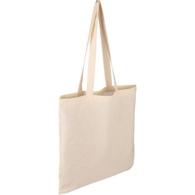 Nákupní taška Leonard z bavlny Oeko-Tex (140 gsm)., hnědá khaki Nákupní taška Leonard z bavlny Oeko-Tex (140 gsm)., hnědá khaki