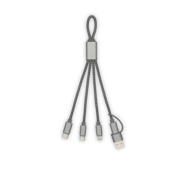 Nabíjecí kabel Brandcharger Trident 2, šedá gun metal Nabíjecí kabel Brandcharger Trident 2, šedá gun metal