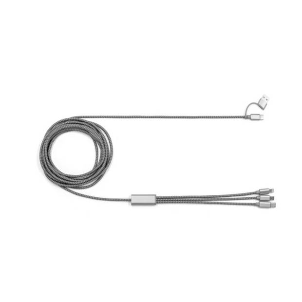 Nabíjecí kabel Brandcharger Trident 2+, šedá gun metal Nabíjecí kabel Brandcharger Trident 2+, šedá gun metal