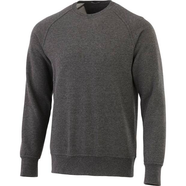 Unisex svetr Kruger s kruhovým výstřihem, značka Elevate, barva charcoal, M Unisex svetr Kruger s kruhovým výstřihem, značka Elevate, barva charcoal, M