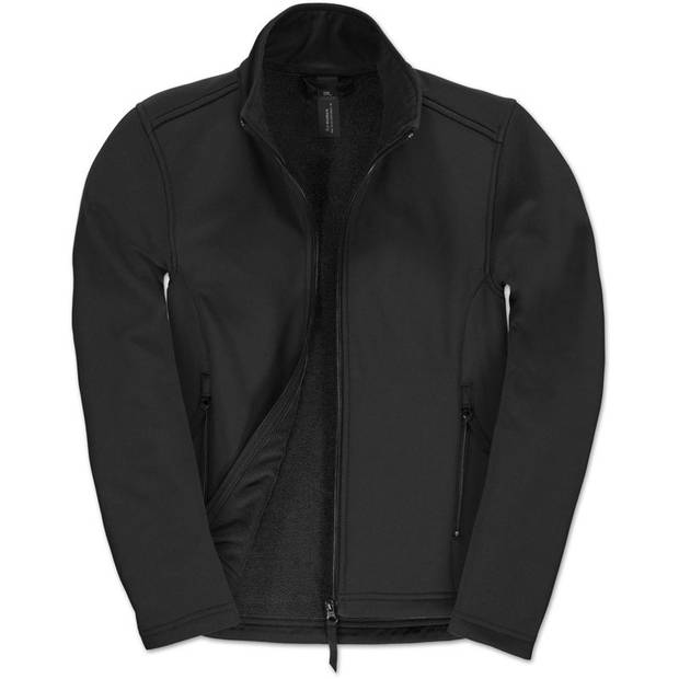 B&C | ID.701 /women, Dámská 2-vrstvá softshellová bunda, černá, XS B&C | ID.701 /women, Dámská 2-vrstvá softshellová bunda, černá, XS