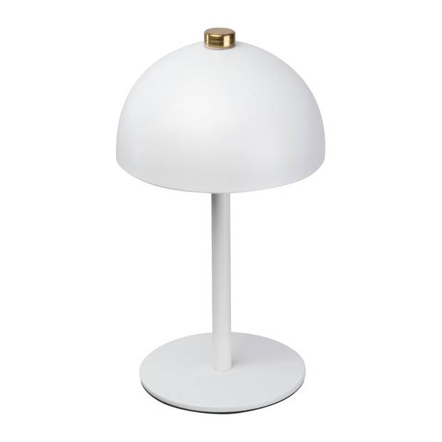 Stolní lampa z nerezové oceli, bílá Stolní lampa z nerezové oceli, bílá