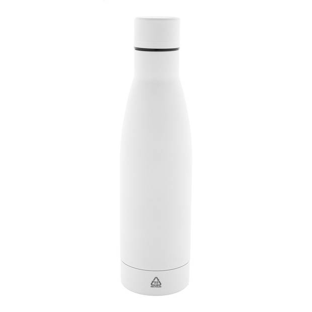 Rubbar láhev z recyklované nerezové oceli, bílá Rubbar láhev z recyklované nerezové oceli, bílá