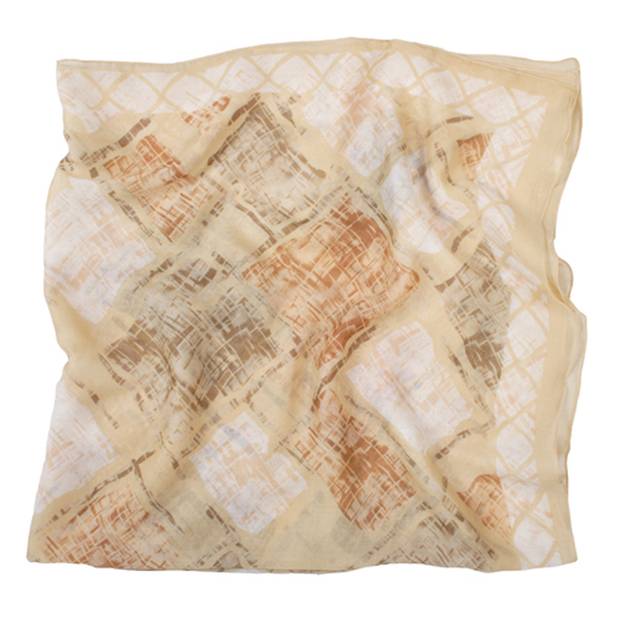 Dámská šála Detty 90x91, hnědá Dámská šála Detty 90x91, hnědá