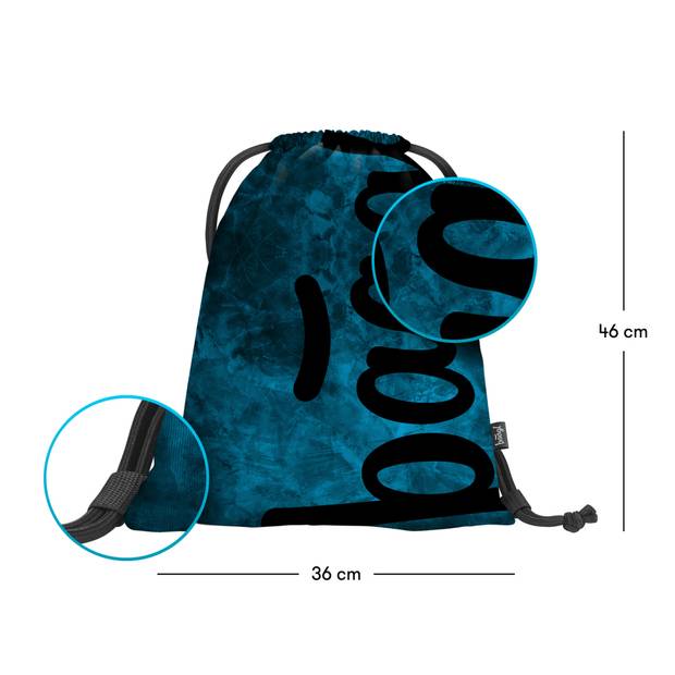 BAAGL SADA 3 Core Ocean: batoh, penál, sáček BAAGL SADA 3 Core Ocean: batoh, penál, sáček