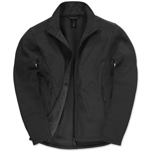B&C | ID.701, Pánská 2-vrstvá softshellová bunda, černá, M B&C | ID.701, Pánská 2-vrstvá softshellová bunda, černá, M