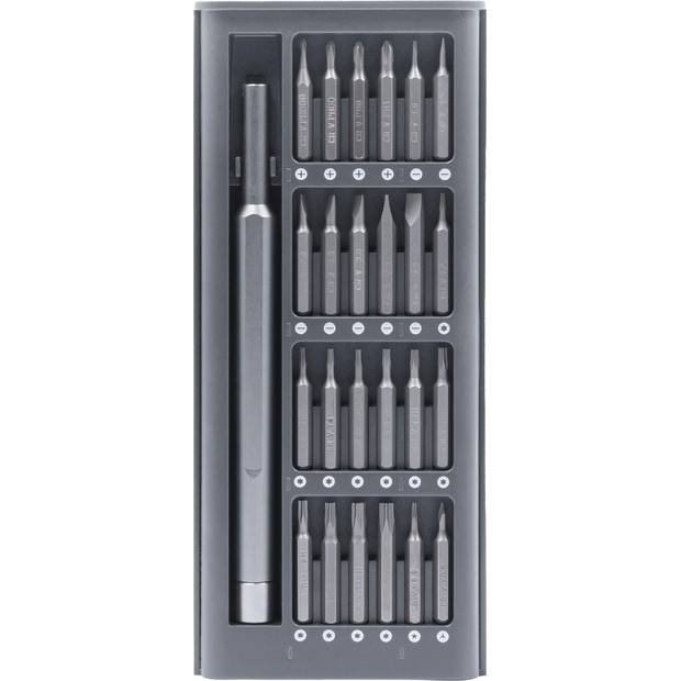 Sada bitů BrandCharger Everybit Lite, šedá Gun Metal Sada bitů BrandCharger Everybit Lite, šedá Gun Metal