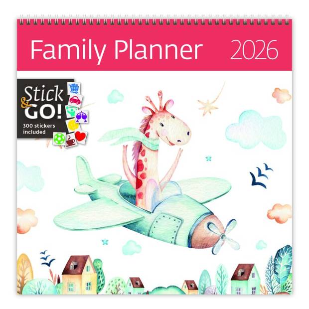 Kalendář Family Planner, 2026 Kalendář Family Planner, 2026
